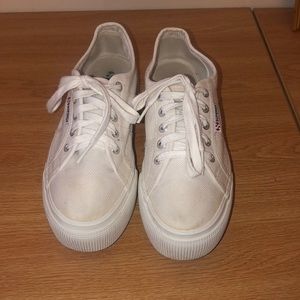 Superga: White size 8